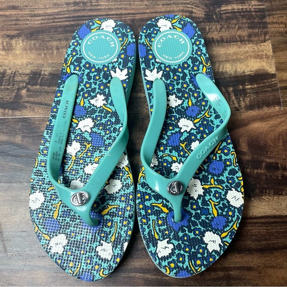 Coach Sandal Flip Flop "Allison" Size 7 B
